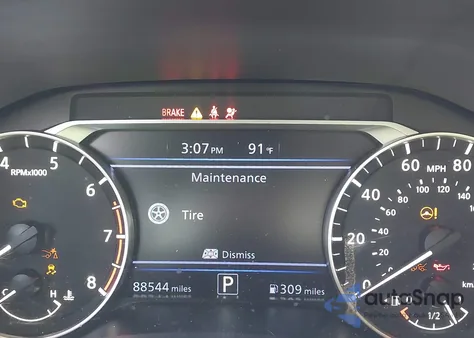 2021 Nissan Altima Sv Fwd z USA, uszkodzony, nr VIN 1N4BL4DV2MN389171